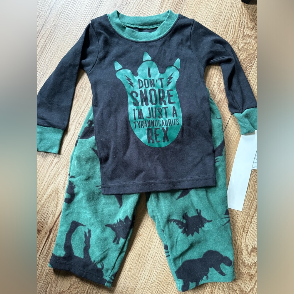 Dinosaur carters pajamas for boys